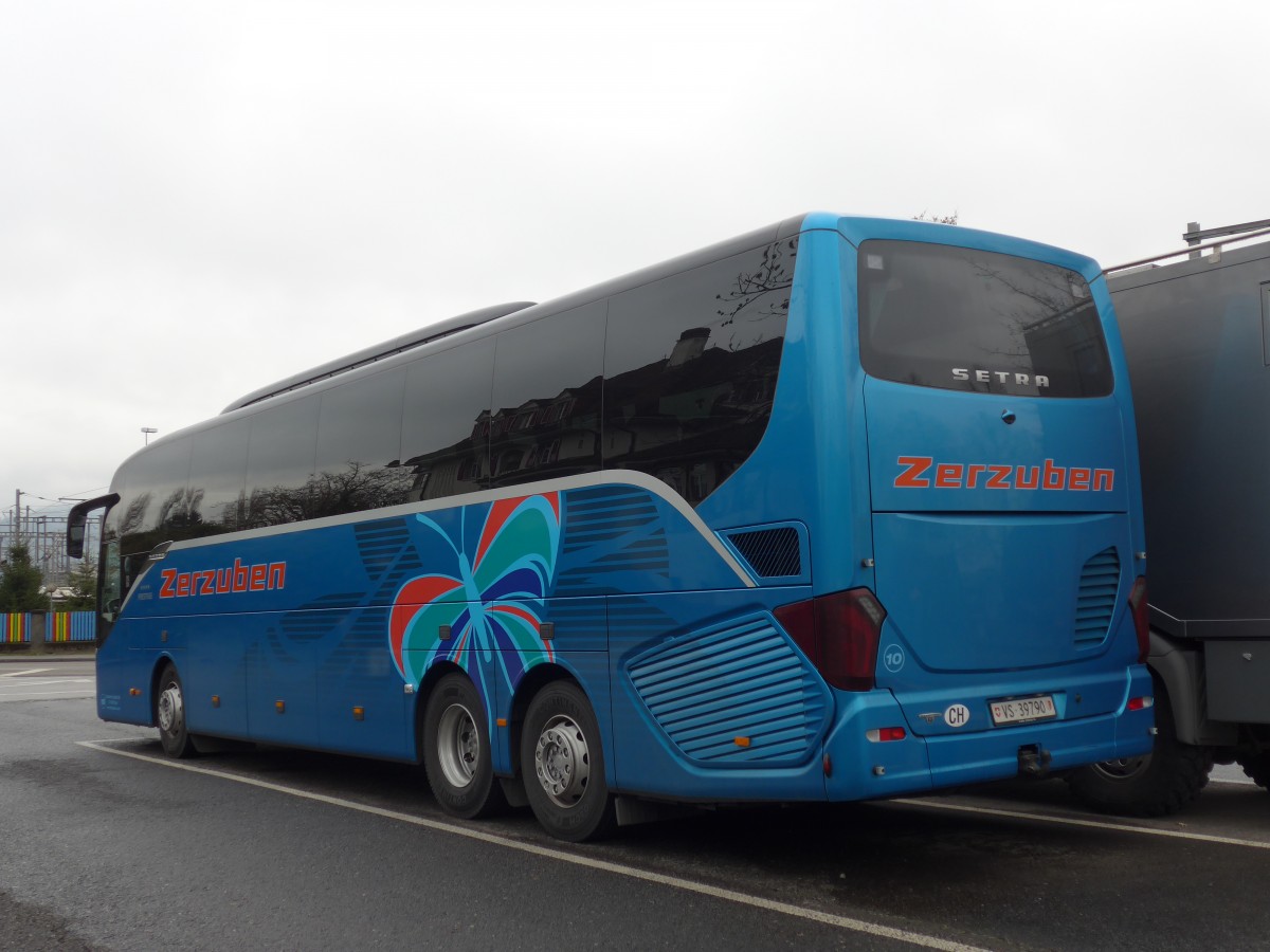 (157'596) - Zerzuben, Visp-Eyholz - Nr. 10/VS 39'790 - Setra am 2. Dezember 2014 in Thun, Seestrasse