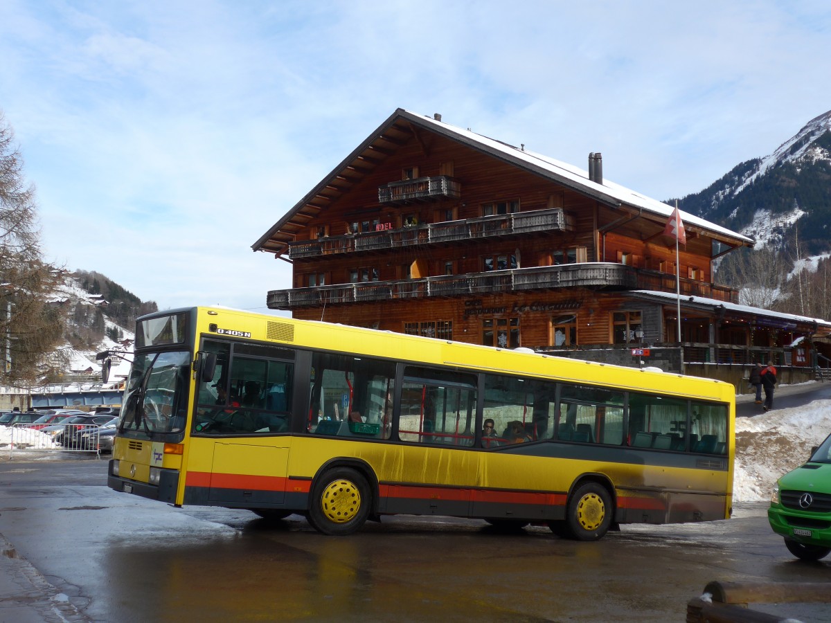 (158'127) - TPC Aigle - Nr. 52/VS 353'316 - Mercedes (ex AAGL Liestal Nr. 52) am 2. Januar 2015 beim Bahnhof Champry