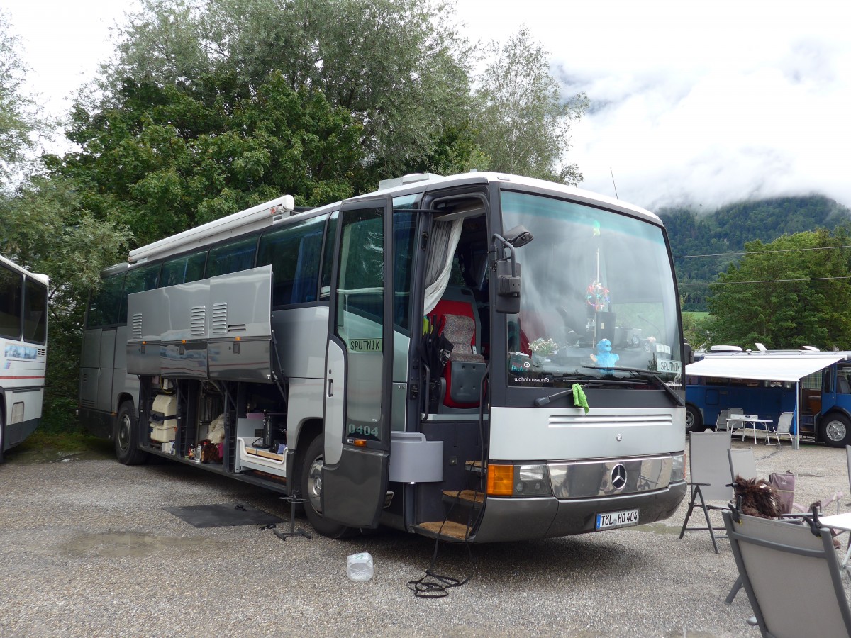 (163'577) - Aus Deutschland: ??? - TL-HO 404 - Mercedes am 16. August 2015 in Schaan, Wohnbustreffen