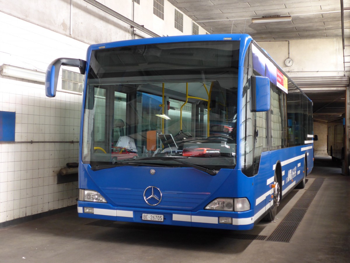 (164'426) - AFA Adelboden - Nr. 93/BE 26'705 - Mercedes (ex Nr. 5) am 6. September 2015 im Autobahnhof Adelboden