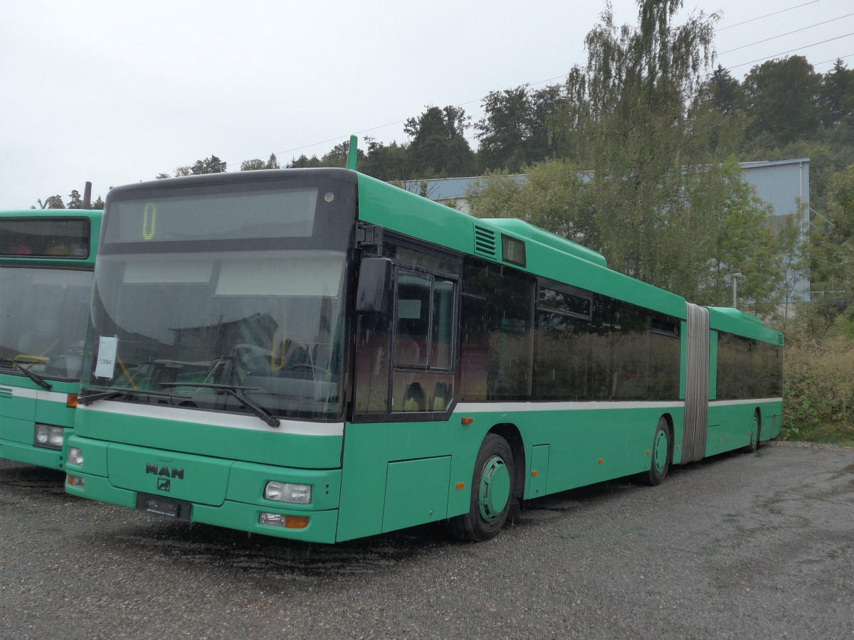 (165'038) - BVB Basel - Nr. 778 - MAN am 17. September 2015 in Kloten, EvoBus