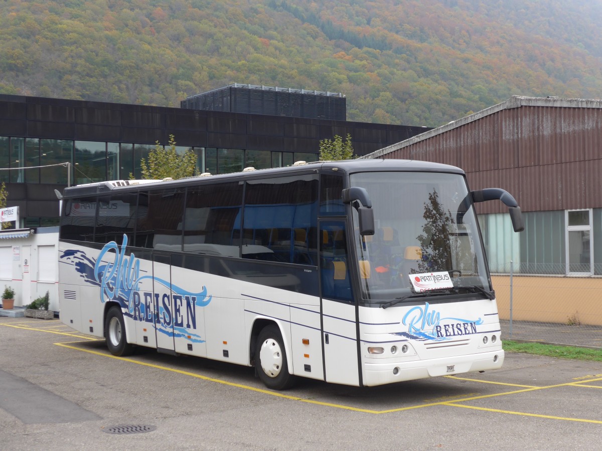 (166'377) - Rhy Reisen, Diessenhofen - Volvo/Drgmller am 24. Oktober 2015 in Biel, Rattinbus