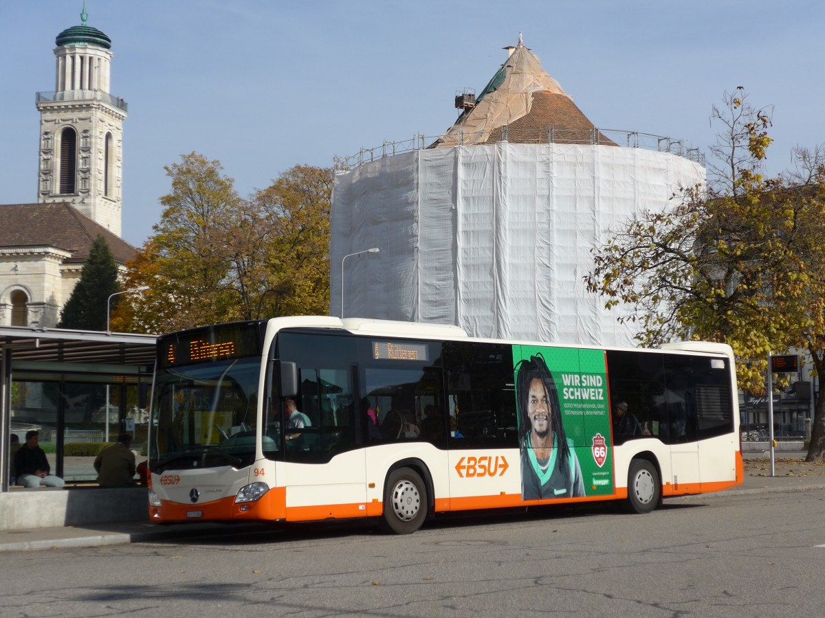 (166'440) - BSU Solothurn - Nr. 94/SO 172'094 - Mercedes am 24. Oktober 2015 in Solothurn, Amthausplatz