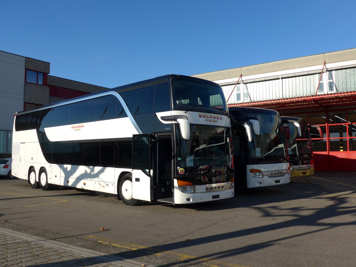 (166'532) - Buchard, Leytron - Nr. 33 - Setra am 6. November 2015 in Kloten, EvoBus