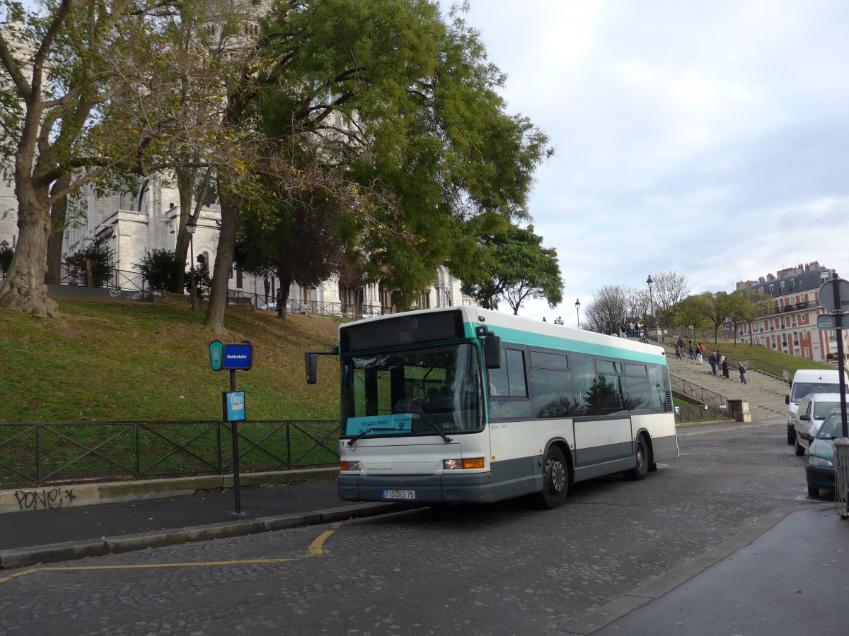 (167'088) - RATP Paris - Nr. 431/710 QES 75 - Heuliez am 17. November 2015 in Paris, Funiculaire