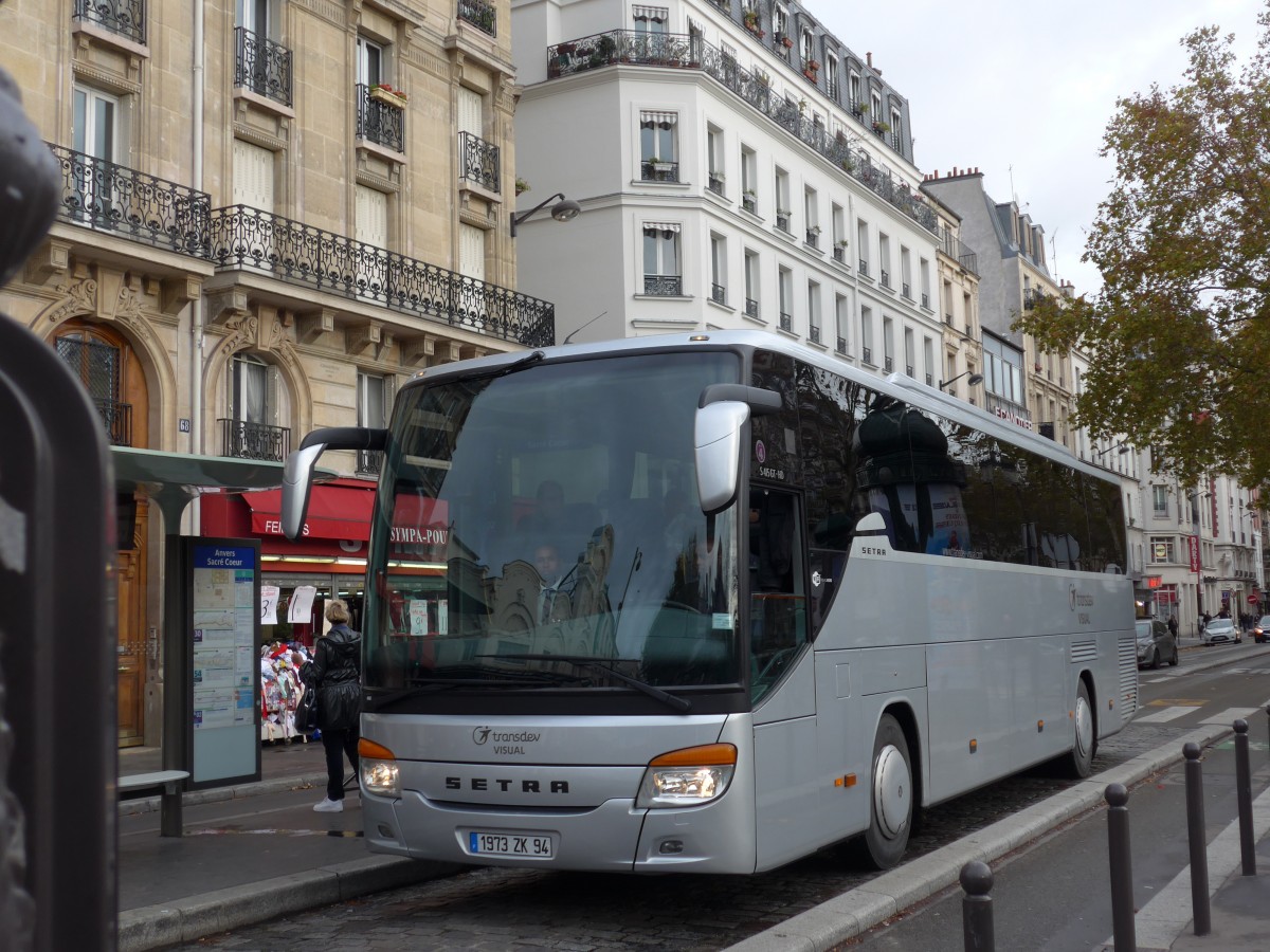 (167'100) - Visual, Vitry-sur-Seine - 1973 ZK 94 - Setra am 17. November 2015 in Paris, Anvers