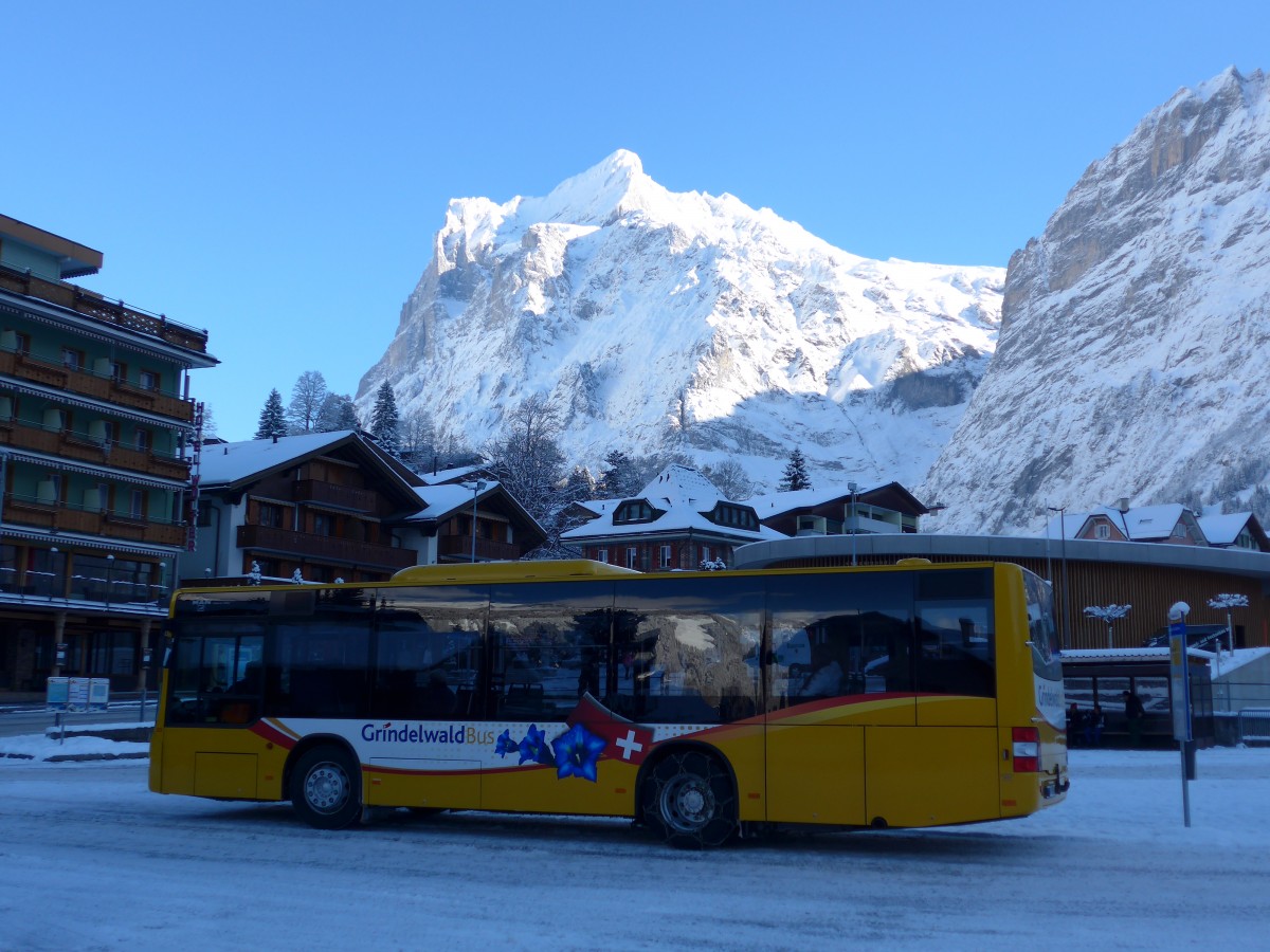 (167'465) - AVG Grindelwald - Nr. 23/BE 70'397 - MAN am 23. November 2015 beim Bahnhof Grindelwald