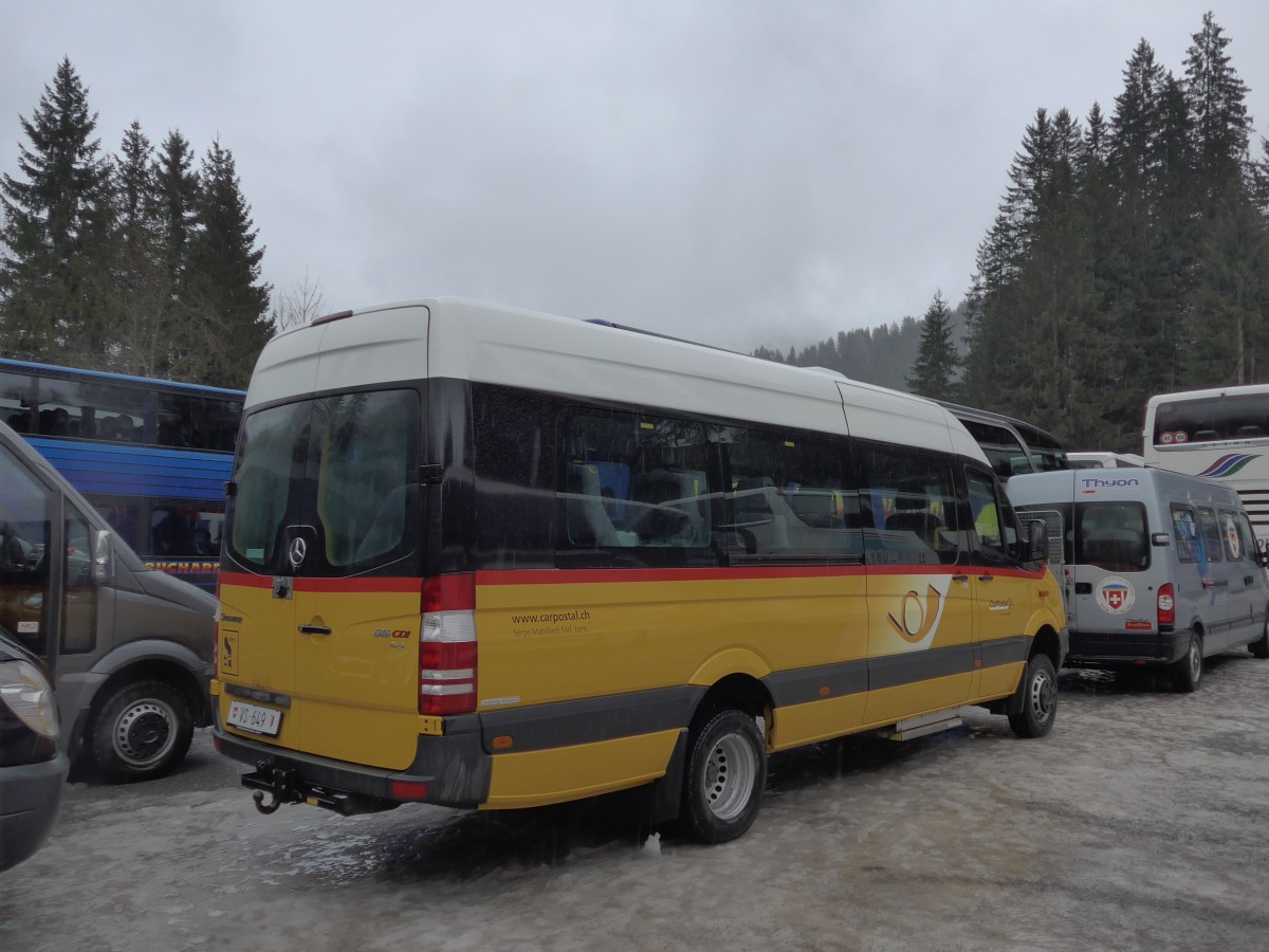 (168'359) - Mabillard, Lens - VS 649 - Mercedes am 9. Januar 2016 in Adelboden, ASB