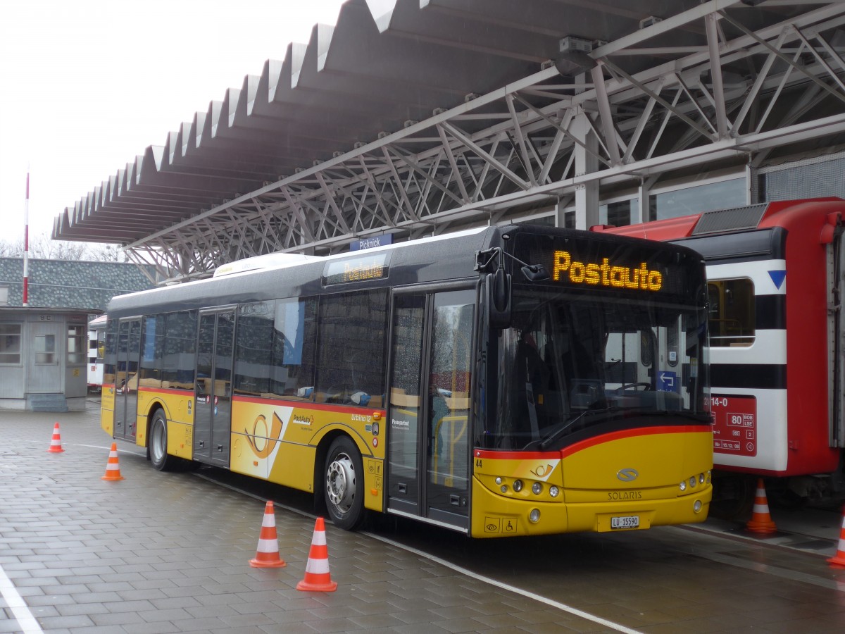 (168'924) - Stirnimann, Neuenkirch - Nr. 44/LU 15'590 - Solaris am 25. Februar 2016 in Luzern, Verkehrshaus