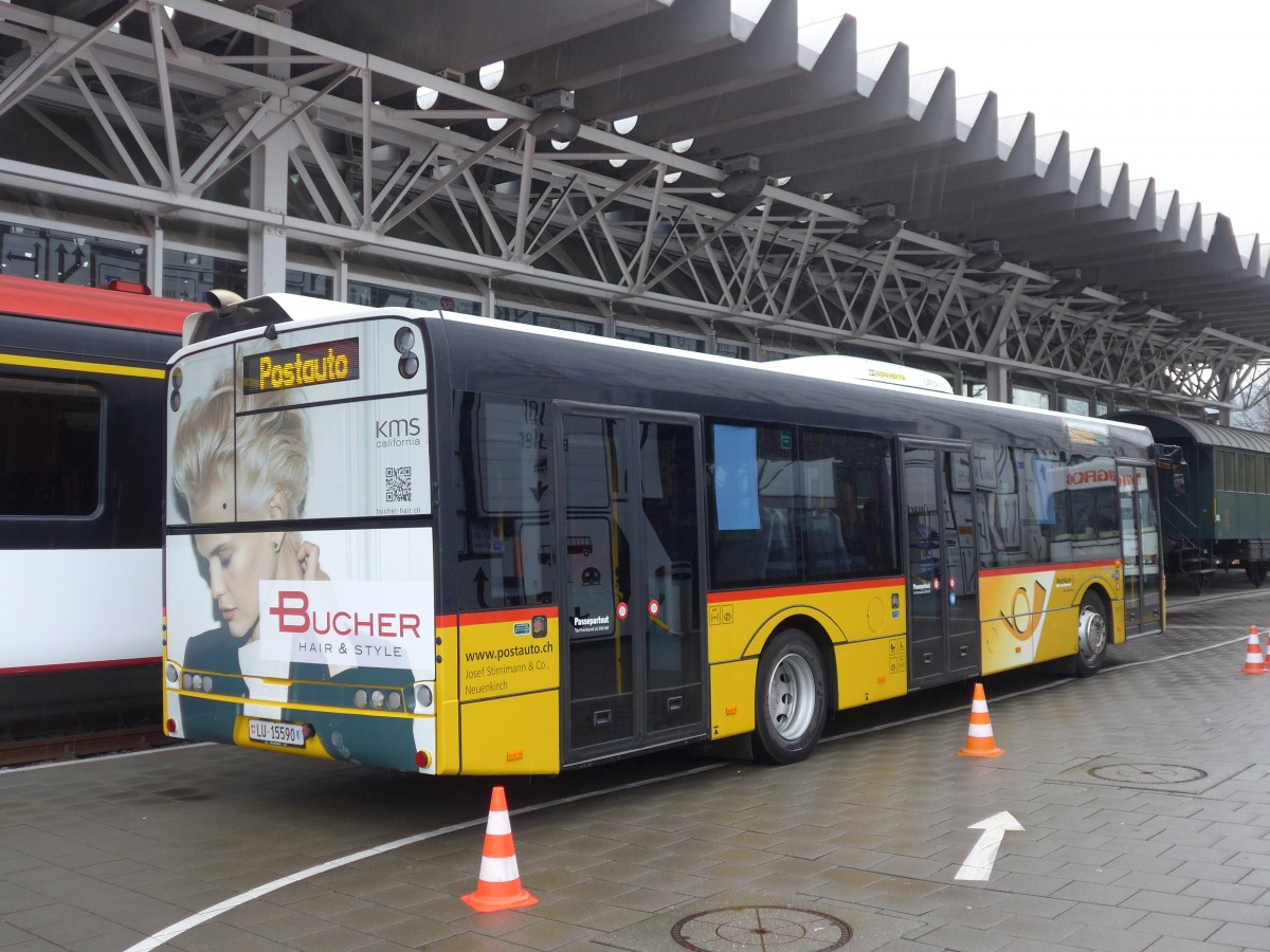 (168'925) - Stirnimann, Neuenkirch - Nr. 44/LU 15'590 - Solaris am 25. Februar 2016 in Luzern, Verkehrshaus