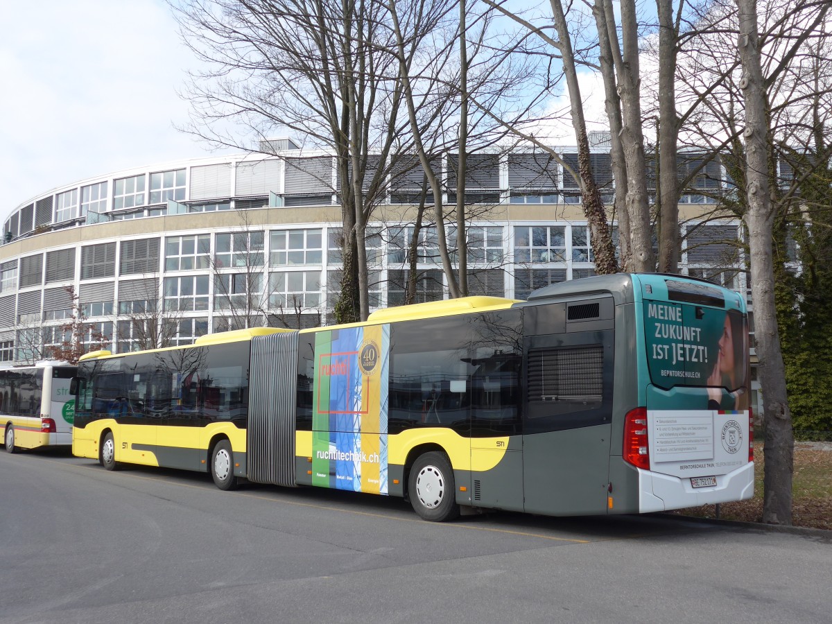 (168'931) - STI Thun - Nr. 171/BE 752'171 - Mercedes am 26. Februar 2016 bei der Schifflndte Thun