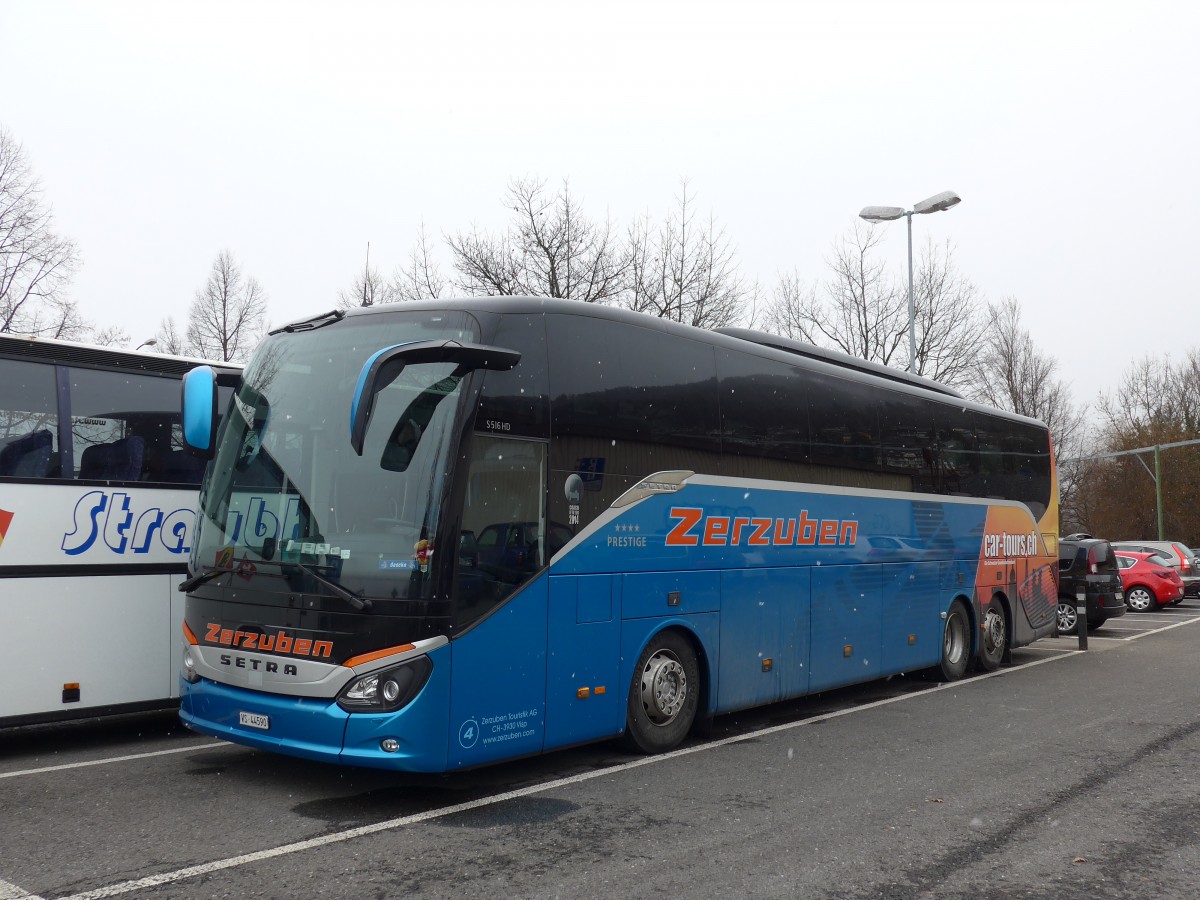 (169'020) - Zerzuben, Visp-Eyholz - Nr. 4/VS 44'590 - Setra am 3. Mrz 2016 in Thun, Seestrasse