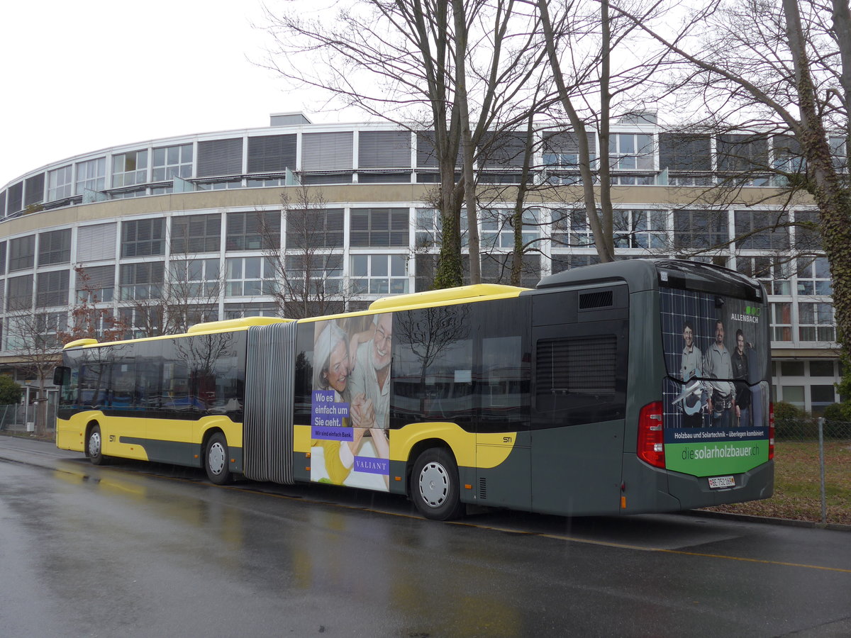 (169'542) - STI 169/BE 752'169 - Mercedes am 27. Mrz 2016 bei der Schifflndte Thun