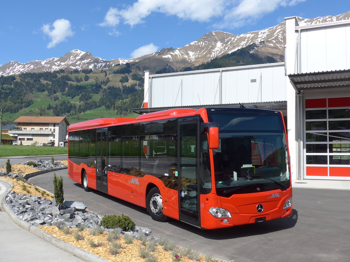 (170'407) - AFA Adelboden - Nr. 96 - Mercedes am 10. Mai 2016 in Frutigen, Garage