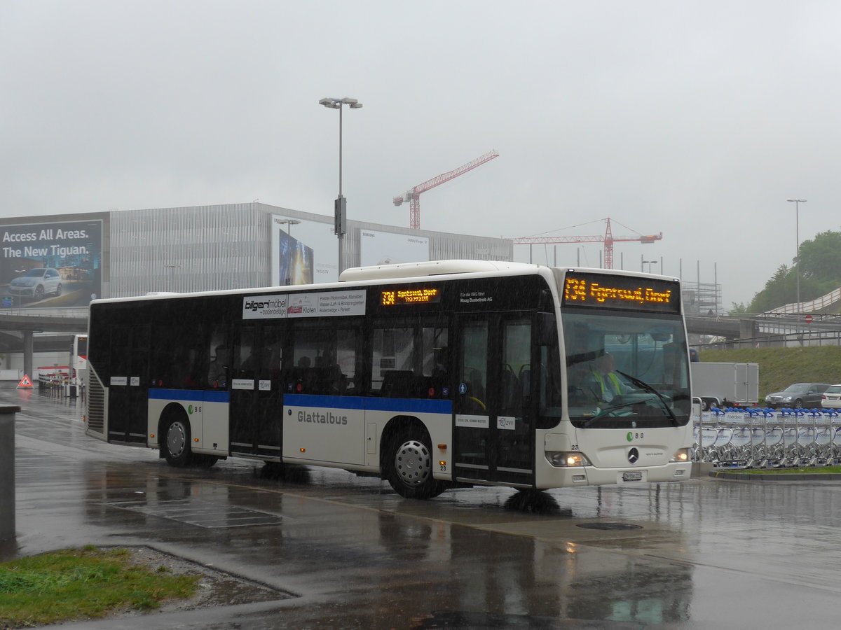 (170'519) - Maag, Kloten - Nr. 23/ZH 556'223 - Mercedes am 13. Mai 2016 in Zrich, Flughafen