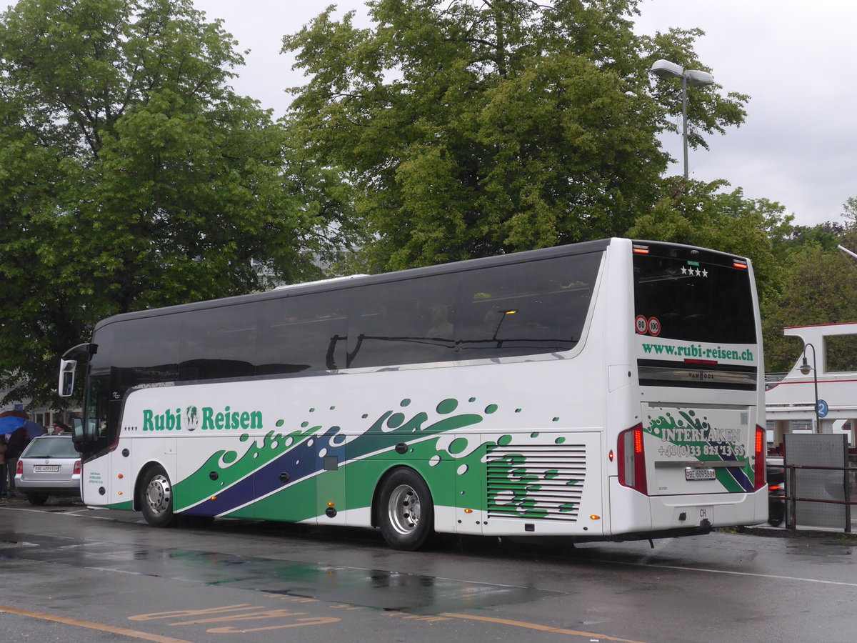 (171'546) - Rubi, Interlaken - BE 609'580 - Van Hool am 2. Juni 2016 in Thun, CarTerminal