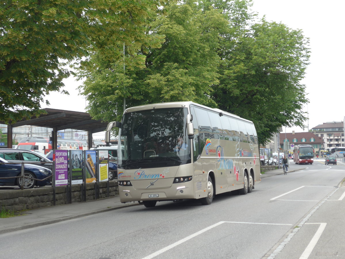 (171'930) - Brem, Wlflinswil - AG 6894 - Volvo am 21. Juni 2016 bei der Schifflndte Thun