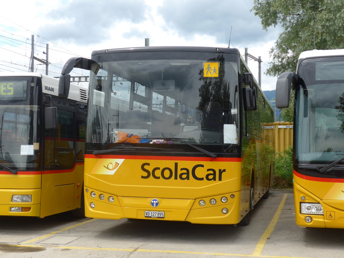 (172'163) - ARCC Aubonne - VD 127'895 - Temsa am 25. Juni 2016 in Yverdon, Postgarage