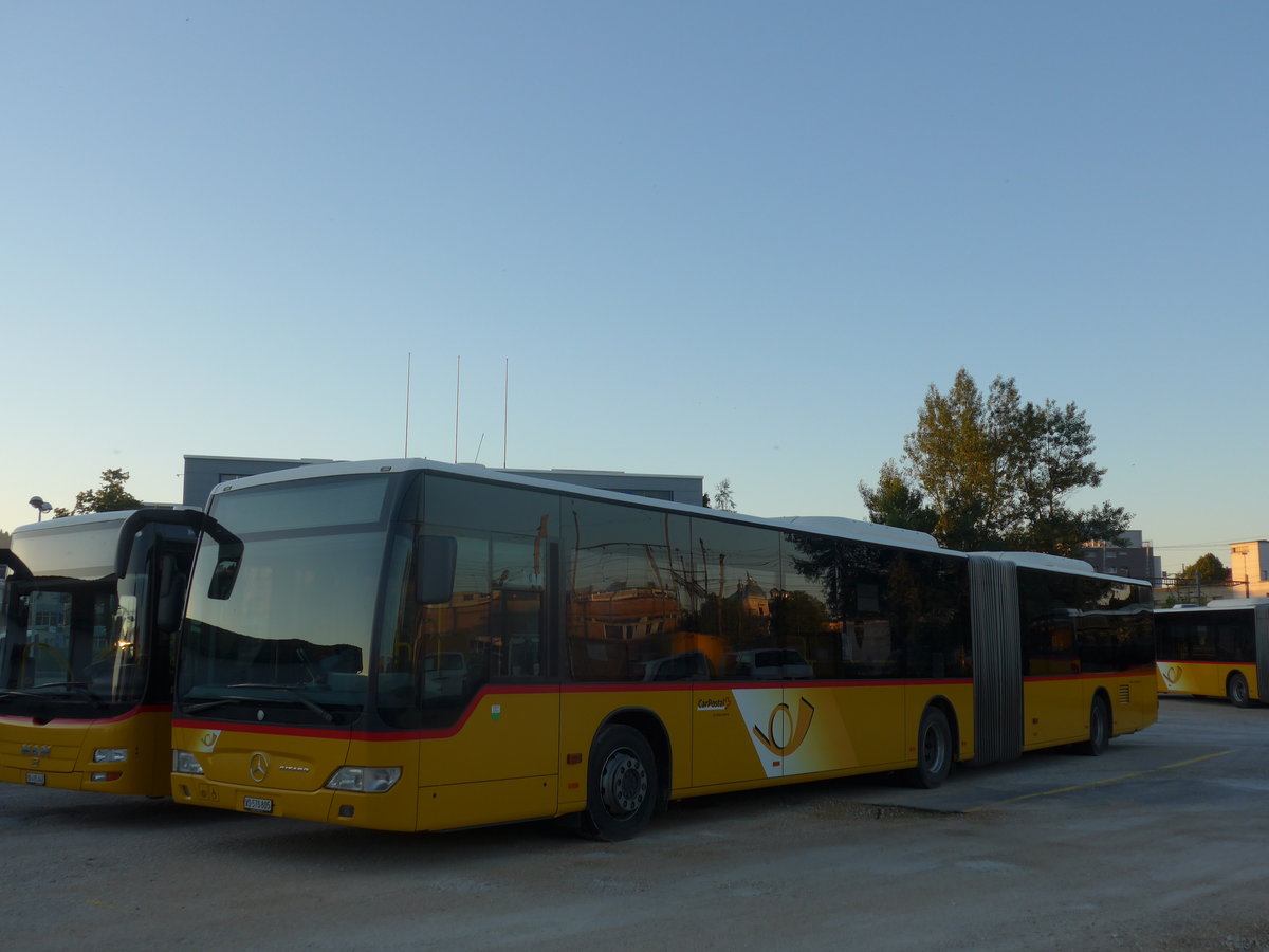 (173'091) - CarPostal Ouest - VD 570'805 - Mercedes (ex SAPJV, L'Isle Nr. 70) am 17. Juli 2016 in Yverdon, Garage