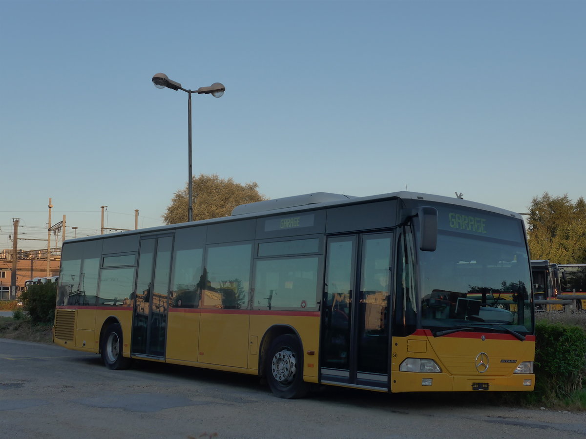 (173'092) - Interbus, Yverdon - Nr. 58 - Mercedes (ex Thepra, Stans Nr. 26) am 17. Juli 2016 in Yverdon, Postgarage