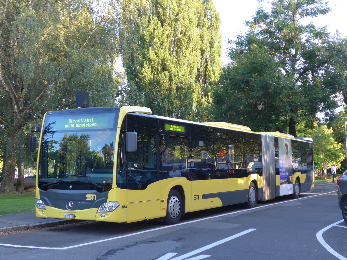 (173'890) - STI Thun - Nr. 168/BE 752'168 - Mercedes am 13. August 2016 in Thun, Lachen