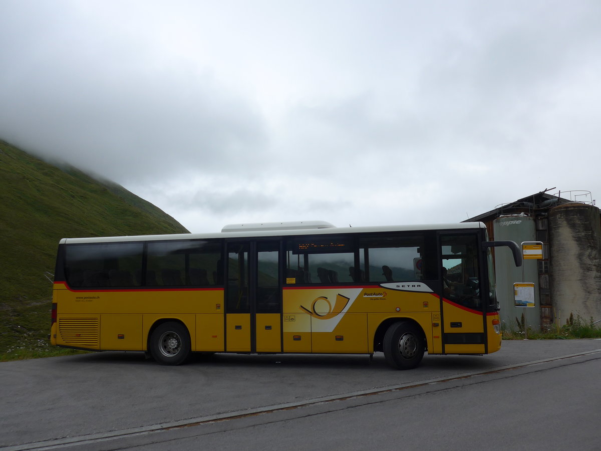 (174'203) - Mark, Andeer - GR 163'714 - Setra (ex GR 8809) am 21. August 2016 in Juf