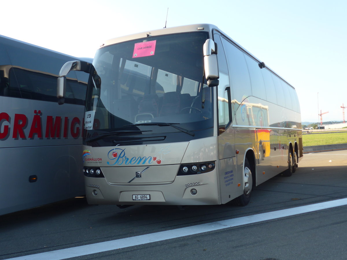 (174'343) - Brem, Wlflinswil - AG 6894 - Volvo am 28. August 2016 in Estavayer-le-Lac, ESAF