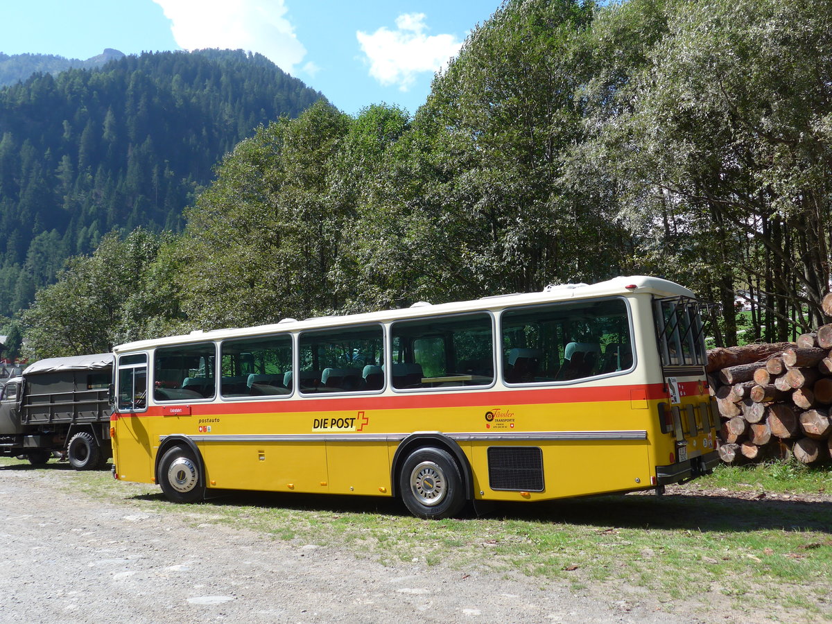 (174'740) - Fssler, Unteriberg - Nr. 6/SZ 5232 - Saurer/R&J (ex Schrch, Gutenburg Nr. 6; ex P 24'358) am 10. September 2016 in Campo, Saurertreffen