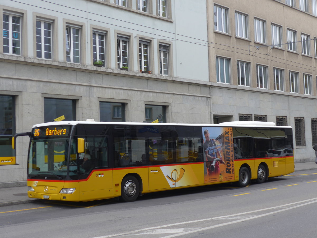 (175'450) - AVA Aarberg - Nr. 3/BE 26'613 - Mercedes am 7. Oktober 2016 in Biel, Bahnhofplatz