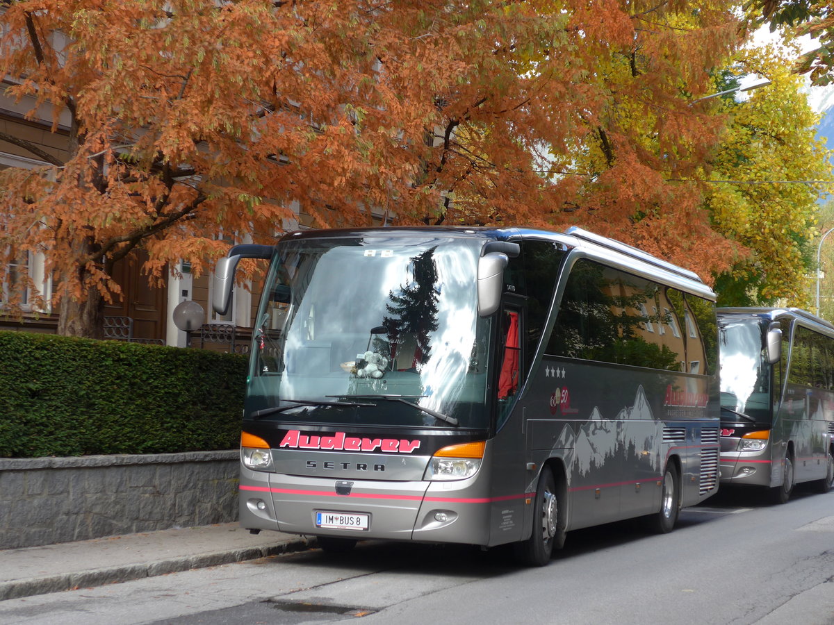 (176'049) - Auderer, Imst - IM BUS 8 - Setra am 20. Oktober 2016 in Imst, Post