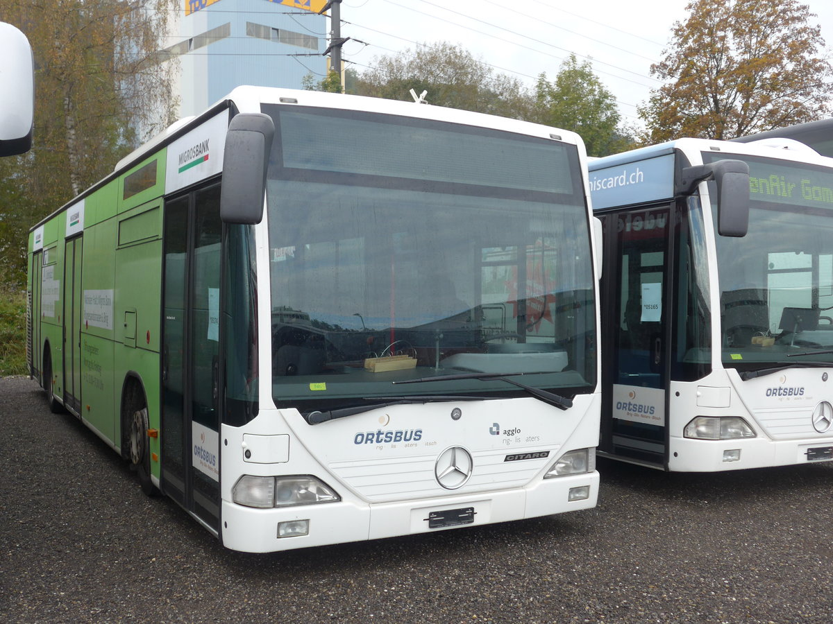 (176'273) - PostAuto Wallis - (VS 241'960) - Mercedes am 23. Oktober 2016 in Kloten, EvoBus