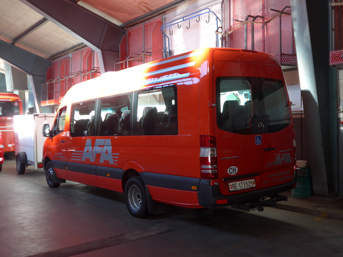 (176'342) - AFA Adelboden - Nr. 29/BE 173'525 - Mercedes am 29. Oktober 2016 im Autobahnhof Adelboden