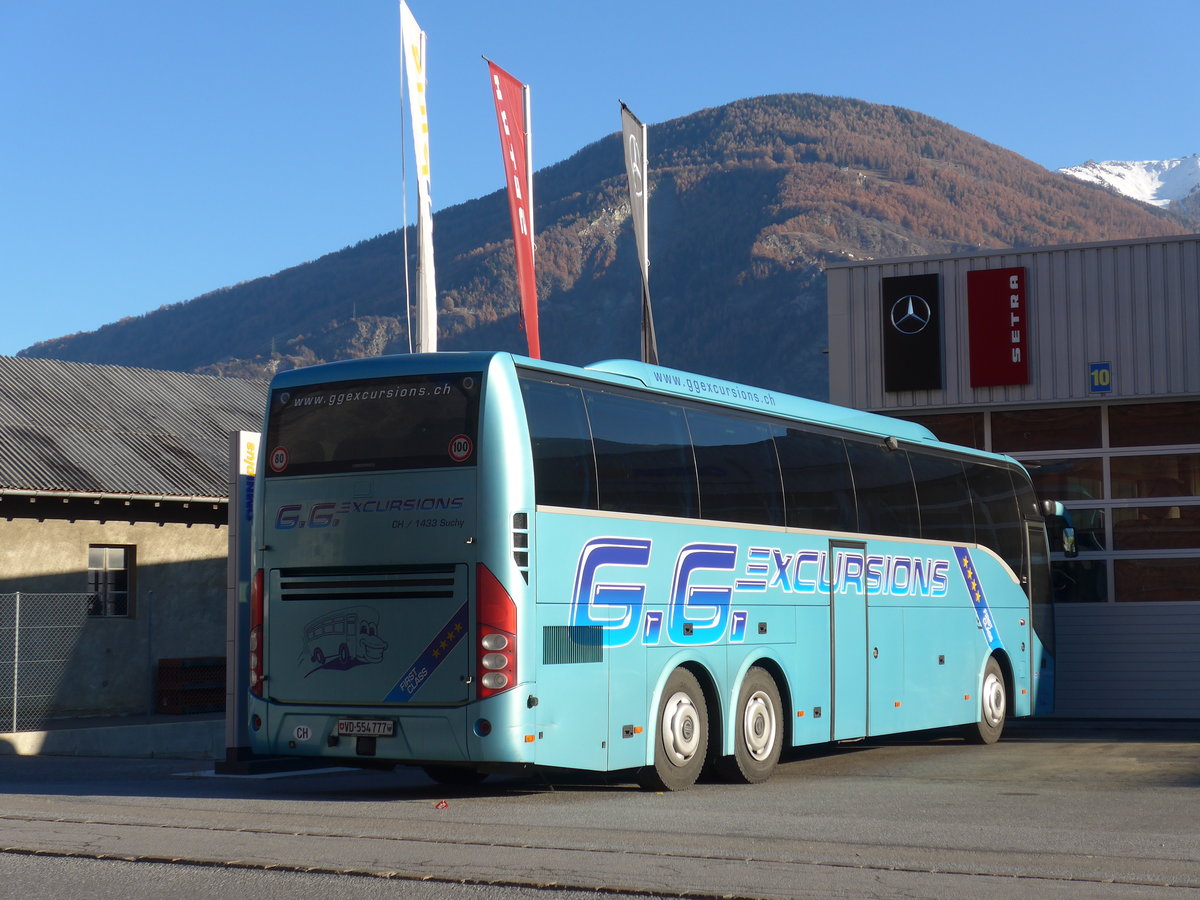 (176'848) - Blaser, Suchy - VD 554'777 - Volvo am 4. Dezember 2016 in Leytron, Garage Buchard