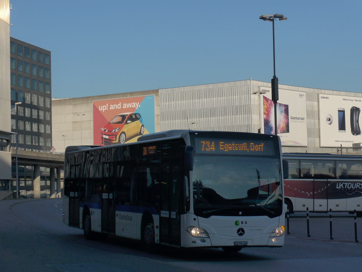 (176'966) - Maag, Kloten - Nr. 46/ZH 596'246 - Mercedes am 6. Dezember 2016 in Zrich, Flughafen