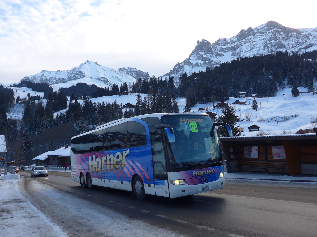 (177'683) - Horner, Tafers - Nr. 1/FR 300'501 - Mercedes am 7. Januar 2017 in Adelboden, Oey