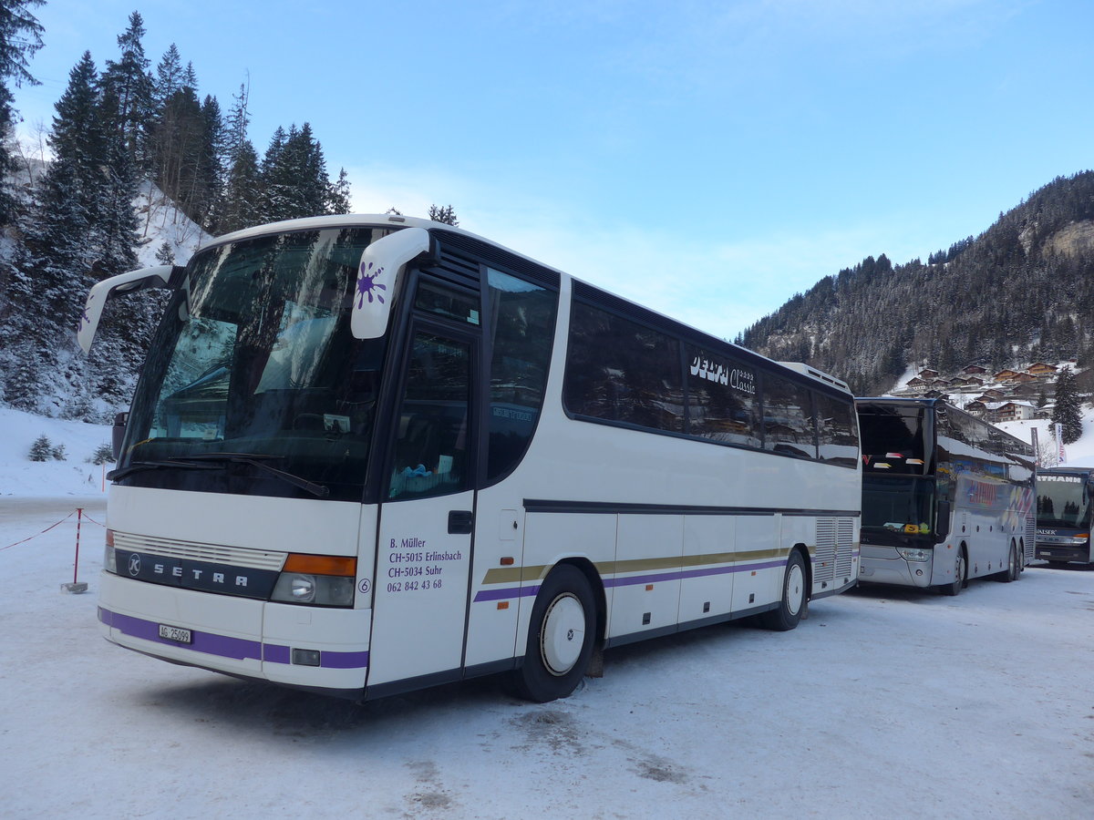 (177'757) - Mller, Suhr - Nr. 6/AG 25'099 - Setra am 7. Januar 2017 in Adelboden, ASB