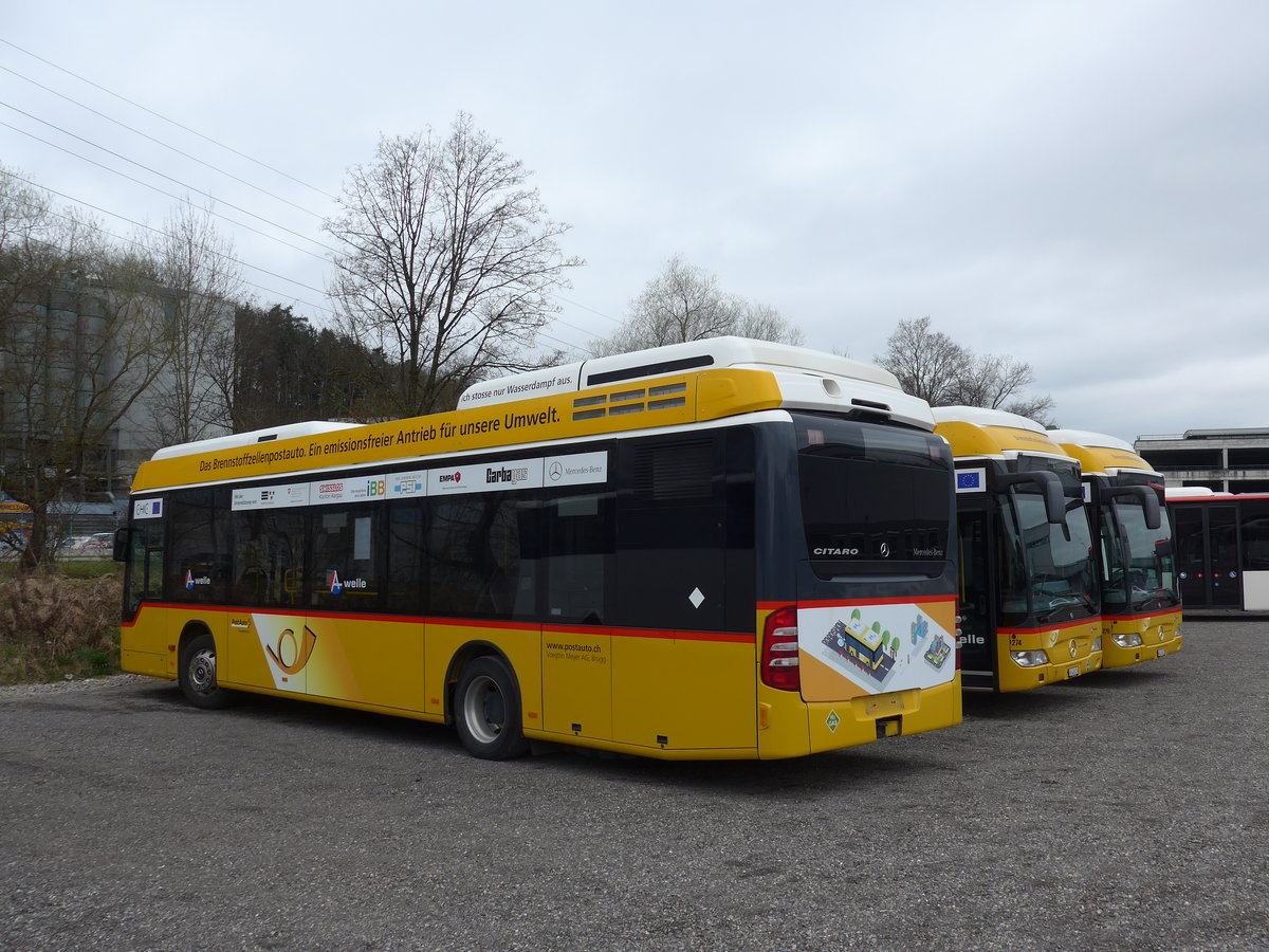 (179'053) - Voegtlin-Meyer, Brugg - Nr. 277 - Mercedes am 20. Mrz 2017 in Kloten, EvoBus