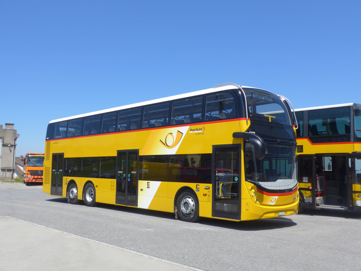 (180'365) - PostAuto Ostschweiz - AR 44'137 - Alexander Dennis am 22. Mai 2017 in Heiden, Garage