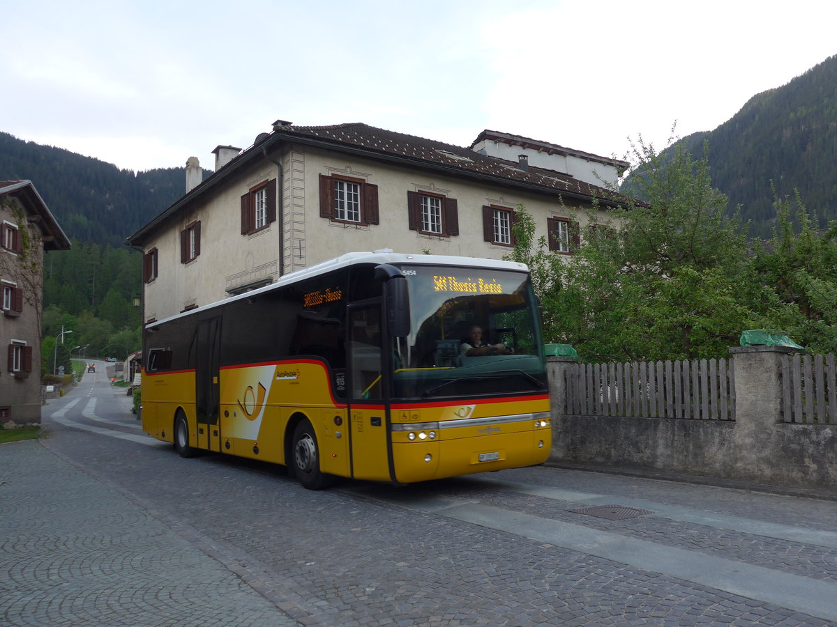 (180'468) - TpM, Mesocco - Nr. 16/GR 108'016 - Van Hool (ex PostAuto Graubnden) am 23. Mai 2017 in Andeer, Veia Granda