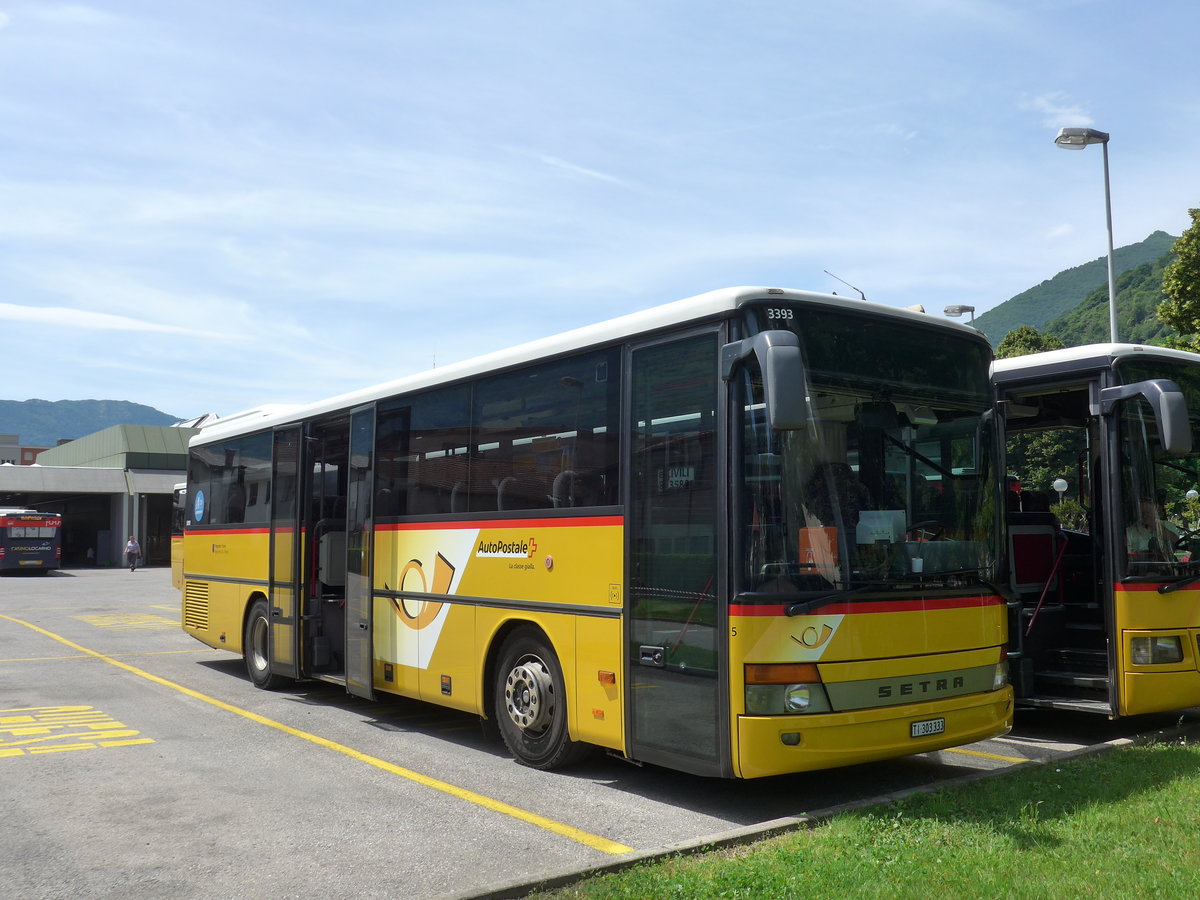 (180'562) - Marchetti, Airolo - Nr. 5/TI 303'333 - Setra am 23. Mai 2017 in Bellinzona, Postgarage