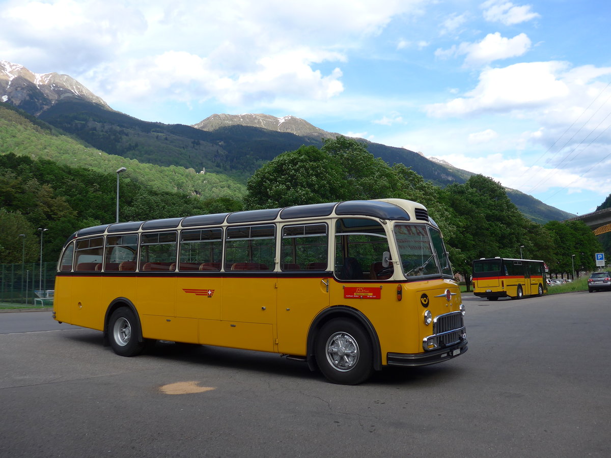 (180'642) - Barenco, Faido - TI 108'775 - FBW/Gangloff (ex Steiner, Bern; ex P 24'048; ex P 21'548) am 23. Mai 2017 in Faido Garage