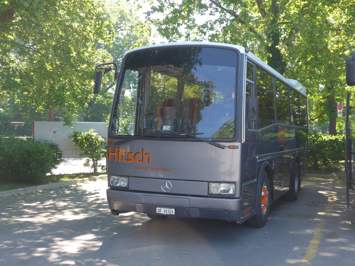 (180'811) - HPTrans, Thusis - GR 98'326 - Vetter (ex Kander-Reisen, Frutigen Nr. 2; ex AVG Grindelwald Nr. 23) am 27. Mai 2017 in Zrich, Sihlquai