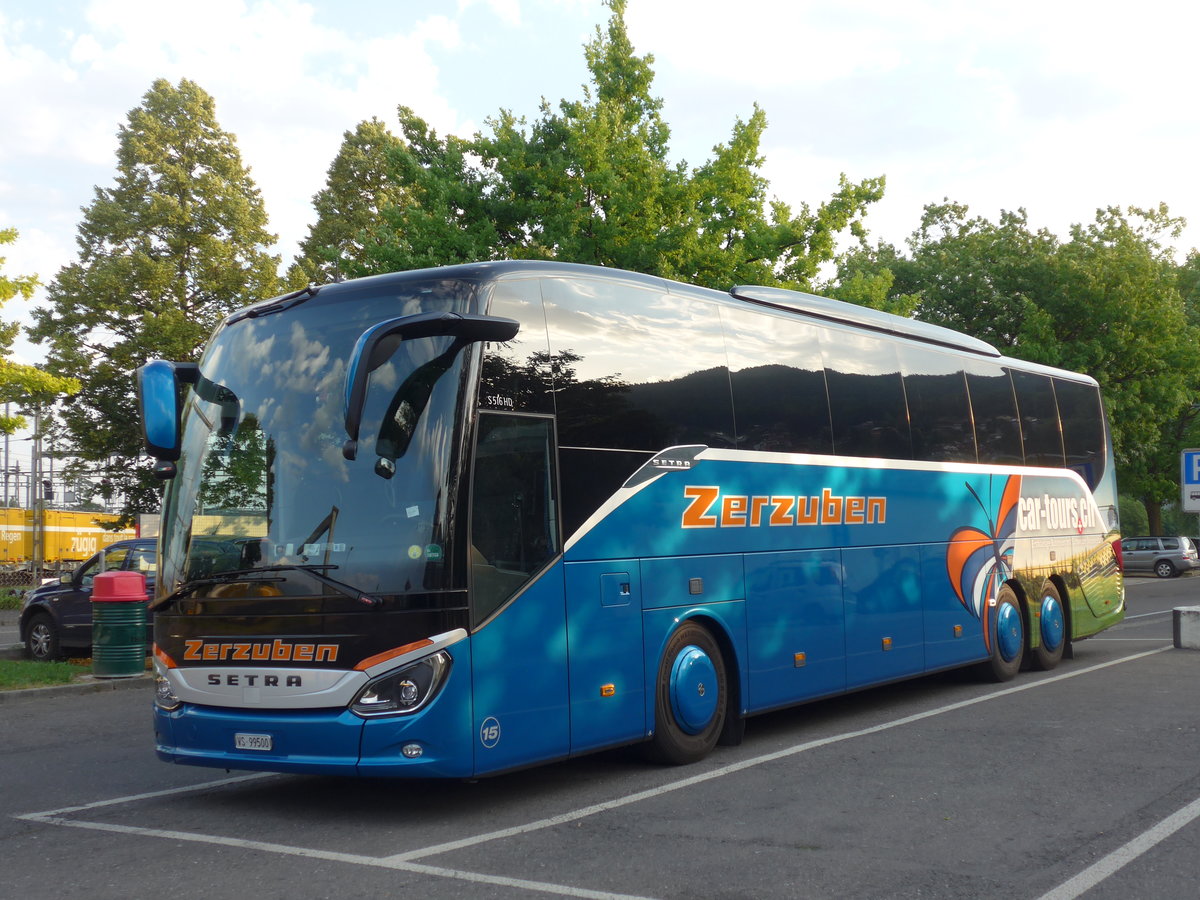 (181'235) - Zerzuben, Visp-Eyholz - Nr. 15/VS 99'500 - Setra am 23. Juni 2017 in Thun, Seestrasse