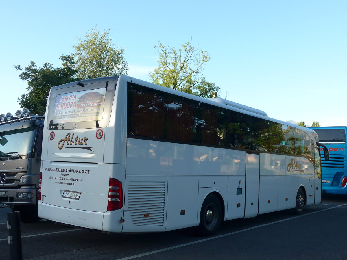 (181'757) - Aus Polen: Al-tur, Sandomierz - TK 5216N - Mercedes am 5. Juli 2017 in Thun, Seestrasse