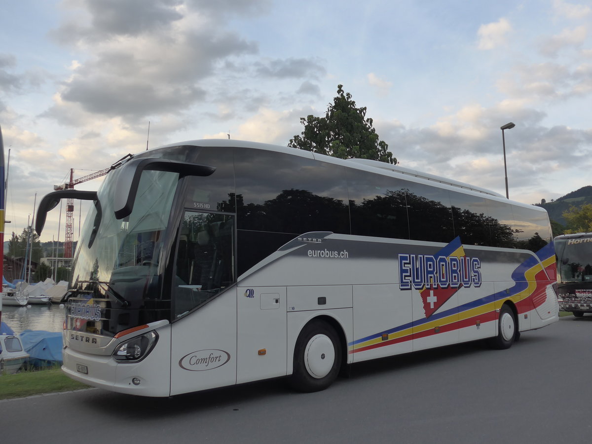 (182'069) - Knecht, Windisch - Nr. 45/AG 6019 - Setra am 15. Juli 2017 in Thun, Strandbad