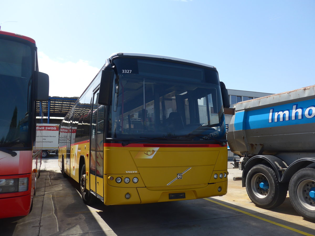 (182'584) - Schwizer, Goldach - (SG 395'064) - Volvo (ex PostAuto Ostschweiz) am 3. August 2017 in Frauenfeld, Langdorfstrasse