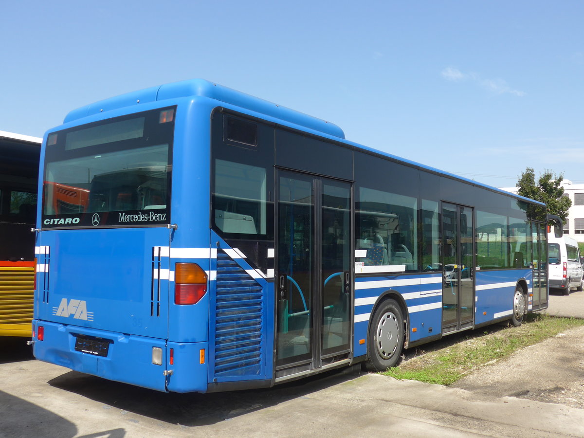 (182'593) - AFA Adelboden - Nr. 35 - Mercedes (ex Nr. 1) am 3. August 2017 in Frauenfeld, Langdorfstrasse