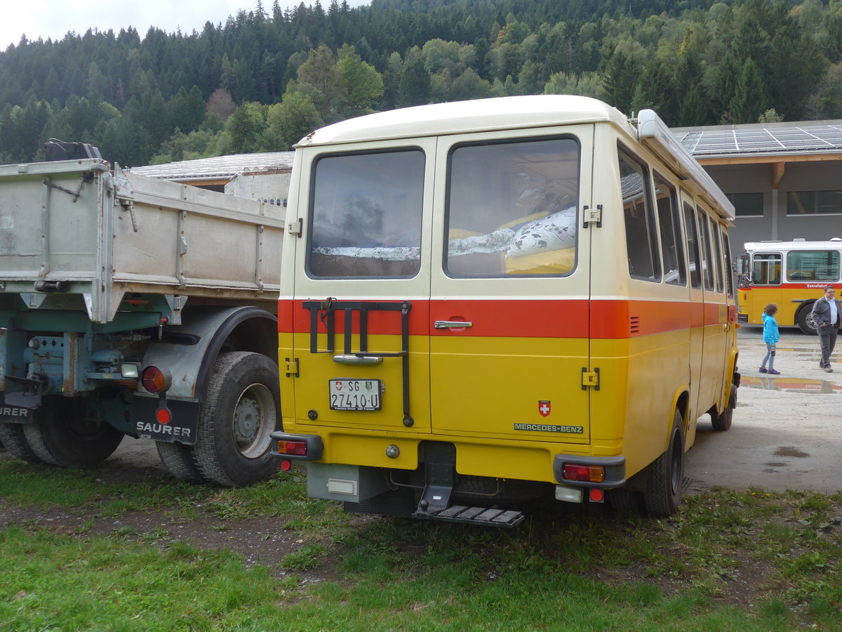 (185'006) - Amsler, Frmsen - SG 27'410 U - Mercedes/Tscher am 16. September 2017 in Cazis, Bndner Arena