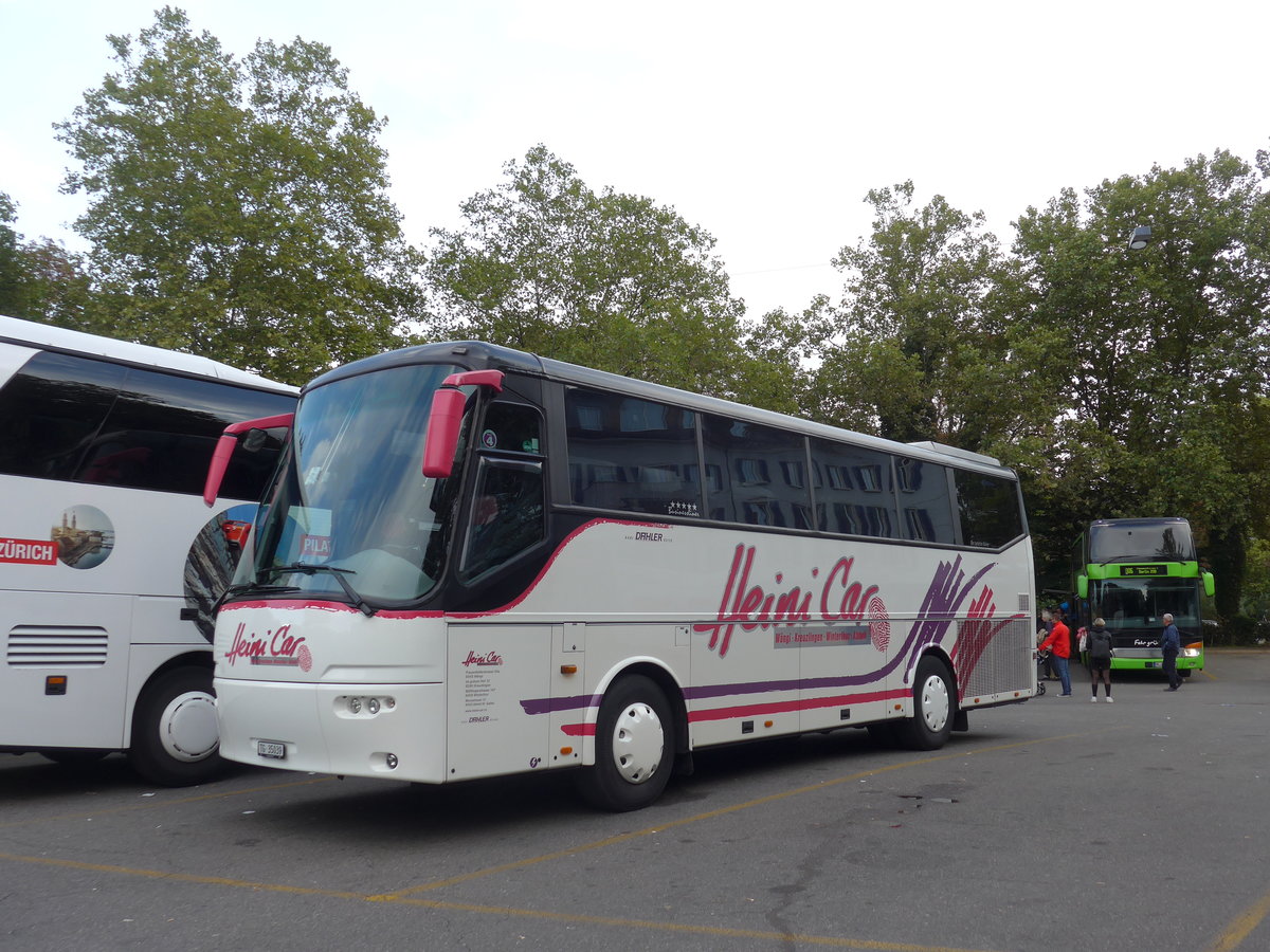 (185'056) - Heini Car, Wngi - Nr. 5/TG 35'039 - VDL am 16. September 2017 in Zrich, Sihlquai