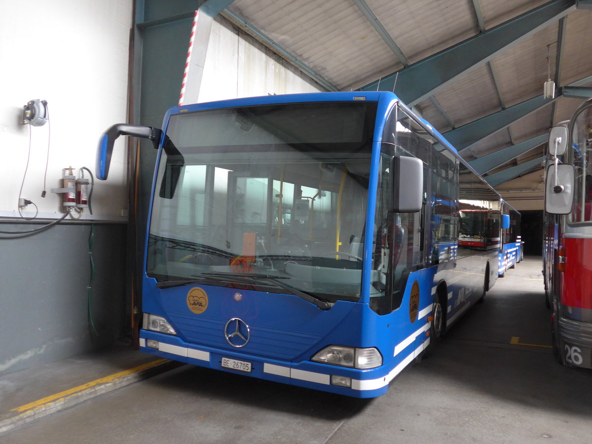 (185'809) - AFA Adelboden - Nr. 93/BE 26'705 - Mercedes (ex Nr. 5) am 8. Oktober 2017 in Adelboden, Busstation